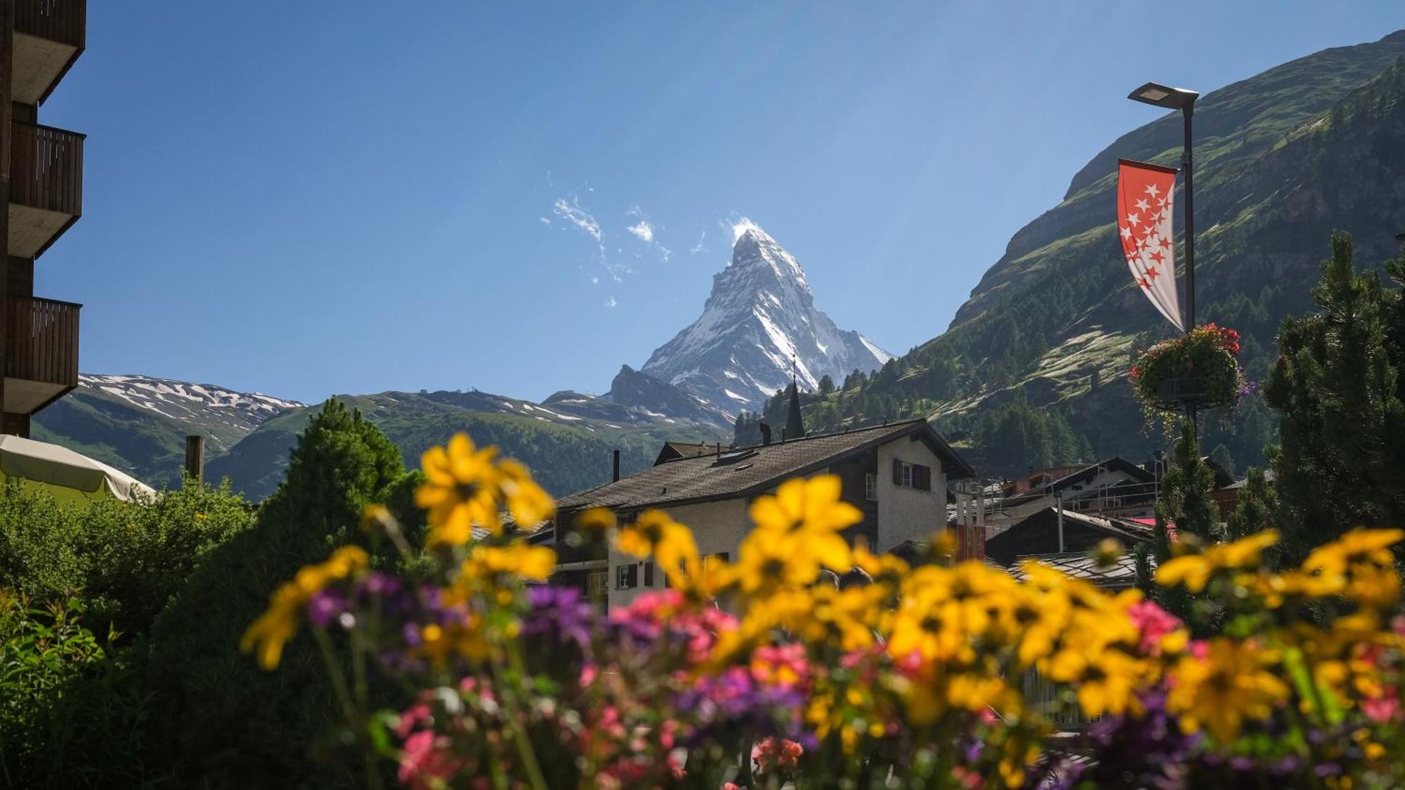 Hotel Parnass Zermatt Eksteriør billede